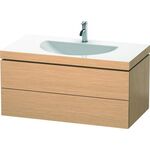 Duravit Möbelwaschtisch DARLING NEW 1000x540mm o ÜL 1 HL eiche gebürstet