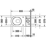 Duravit Stand-WC-Kombination STARCK 3 ti. 360x655mm Ab se Ab wa HG weiß