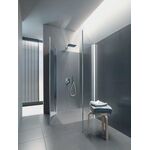 Duravit Brausethermostat C.1 UP mit Ab-/Umstellventil eckig chrom