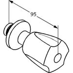 Kludi Unterputzventil STANDARD Baus. 2 - Fertigmon. Terral. Gri M chr