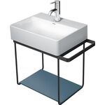 Duravit Glaseinleger DURASQUARE für Metallkonsole 003109/110 stone blue