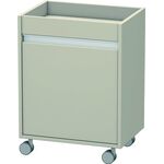 Duravit Rollcontainer KETHO 360x500x670mm Anschlag links taupe