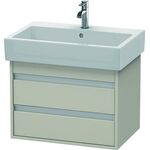 Duravit Waschtischunterbau KETHO 440x650mm taupe