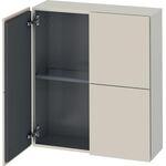 Duravit Halbhochschrank L-CUBE 700x243x800mm taupe