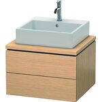 Duravit Konsolenunterschrank L-CUBE 400x620x547mm eiche gebürstet