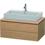 Duravit Konsolenunterschrank L-CUBE 400x920x547mm europäische eiche