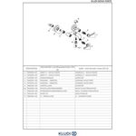 Kludi WF u Br-arm NOVA FONTE PURISTIC DN 15 chrom