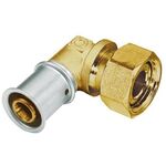Multitubo Press-Winkel 90Gr IG m Überwurfmutter 20mmx3/4" - VPE: 10