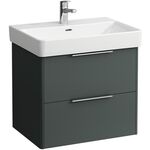 Laufen Waschtischunterbau BASE FÜR PRO S 530x615x440mm, 2 Schubladen verkehrsgra
