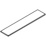 Hewi Glasplatte SERIE 477 8mm dick 115mm tief 407mm breit Klarglas