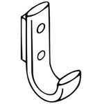 Hewi Garderobenhaken SERIE 477 72mm hoch umbra