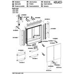 Keuco Spiegelschrank ROYAL LUMOS 700x735x165mm sil-gebz-elo