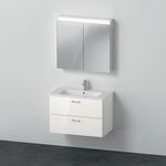 Duravit Badmöbel-Set XBASE 830mm m Spiegelschr. BETTER we hochglanz