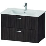 Duravit Waschtischunterbau XBASE 2 Schubk 552x800x475mm kastanie dunkel