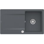 V&B Einbauspüle SILUET 50 FLAT 880x490mm Exzent. graphit