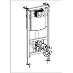 V&B WC-Vorwandelement ViConnect f Trockenbau Standardhöhe 525x1120x135mm
