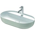 Duravit Aufsatzbecken LUV o ÜL m HLB 700x400mm 1 HL gr seidenmatt