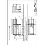 V&B Waschtischunterschrank FINION 1200x603x501mm Regal glos. wh glos. wh