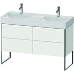 Duravit Waschtischunterbau XSQUARE 731x1184x460mm 4 Auszüge weiß seidenmatt