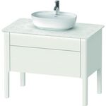 Duravit Waschtischunterbau LUV 938x570mm f Kons freist weiß seidenmatt
