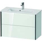 Duravit Waschtischunterbau Compact XVIU 560x810x390mm Prof. sw ma weiß hochglanz