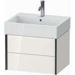 Duravit Waschtischunterbau XVIU 397x584x454mm Prof. sw ma weiß hochglanz