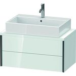 Duravit Konsolenunterschrank XVIU 400x800x478mm Prof. sw ma weiß hochglanz