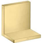 Ablage SHOWERCOLLECTION AXOR STARCK Unterputz Ablage 12x12 brushed brass