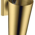 Zahnputzbecher AXOR STARCK ORGANIC Wandmontage polished gold optic