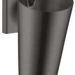 Zahnputzbecher AXOR STARCK ORGANIC Wandmontage brushed black chrome