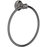 Handtuchring AXOR MONTREUX Wandmontage polished black chrome