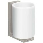 Zahnputzbecher AXOR UNIVERSAL stainless steel optic