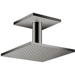 Kopfbrause 250/250 2jet AXOR Deckenmontage polished black chrome