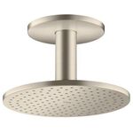 Kopfbrause 250 1jet AXOR Deckenmontage brushed nickel