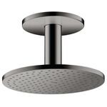 Kopfbrause 250 1jet AXOR Deckenmontage polished black chrome