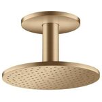 Kopfbrause 250 1jet AXOR Deckenmontage brushed bronze
