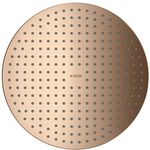 Kopfbrause 300 2jet AXOR Montage Decke-Aufputz polished red gold