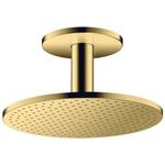 Kopfbrause 300 2jet AXOR Deckenmontage polished gold optic