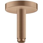 Deckenanschluss AXOR SHOWERSOLUTIONS 100mm brushed red gold