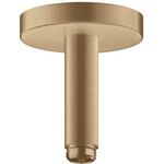 Deckenanschluss AXOR SHOWERSOLUTIONS 100mm brushed bronze