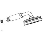 Handbrause 1jet AXOR MONTREUX DN 15 brushed bronze