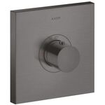 Thermostat SQUARE AXOR SHOWERSOLUTIONS Highflow, Unterputz brushed black chrome