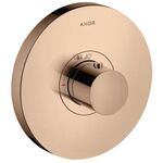 Thermostat SHOWERSELECT ROUND AXOR Highflow, Unterputz polished red gold