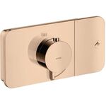 Fertigmontageset AXOR ONE f UP-Thermostat 1 Verbr pol. red gold