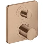 Thermostat AXOR CITTERIO M UP 1 Verbr m Abstellventil bru red gold