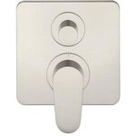 Einhebel-Wannenmischer AXOR CITTERIO M Unterputz stainless steel optic