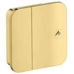 Abstellventil AXOR ONE DN 15, Unterputz polished gold optic