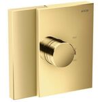 Fertigmontageset HighFlow AXOR EDGE f UP-Thermostat polished gold optic