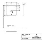 V&B Spiegel MORE TO SEE LITE rd m uml. LED-Bel. 800x800x24mm 26,88 W