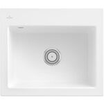 V&B Spüle SUBWAY 60 S 600x510mm Handbet. stone whote C+